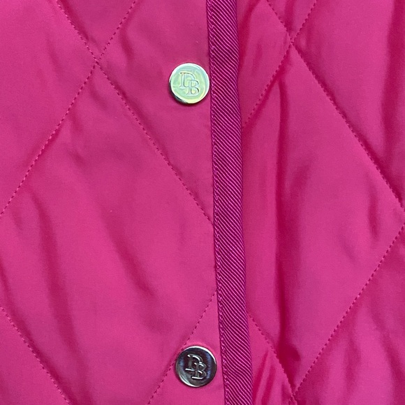 Rare Dooney & Bourke Quilted Coat RAINBOW MONOGRAM “IT” COLLECTION Y2K NWT PINK - Picture 7 of 13